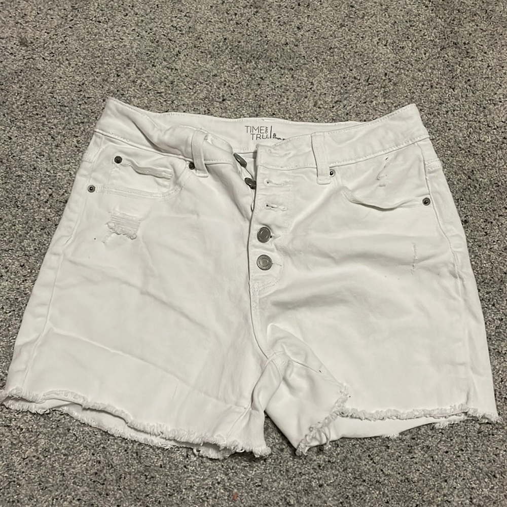 Time and Tru White High Rise Jeans
